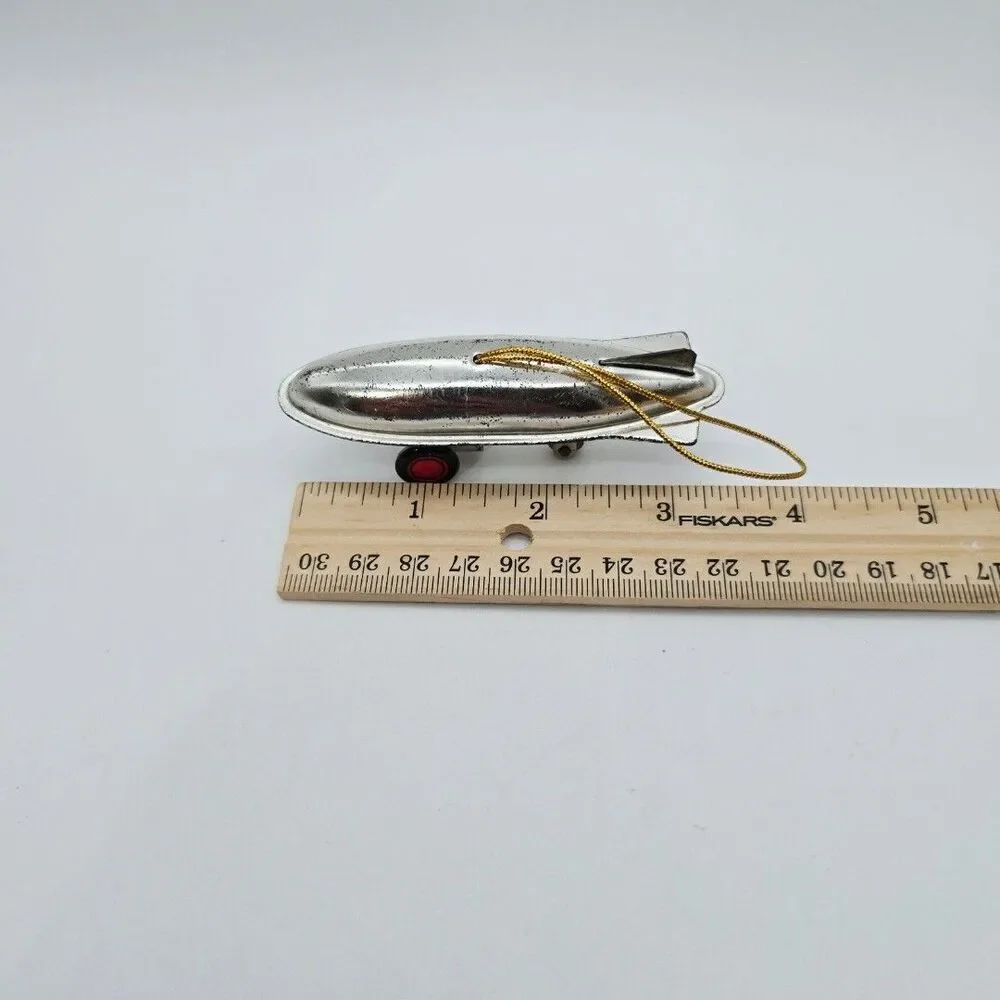 Vintage Graf Zeppelin Tin Ornament